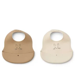 Bavoirs à Imprimé EMBER, Lot de 2