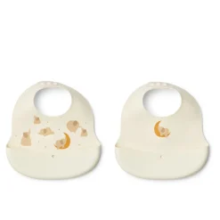 Bavoirs à Imprimé EMBER, Lot de 2