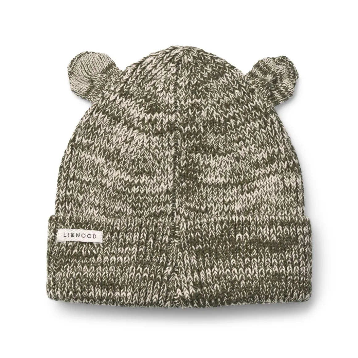 Bonnet en tricot côtelé avec oreilles d’ours Gina