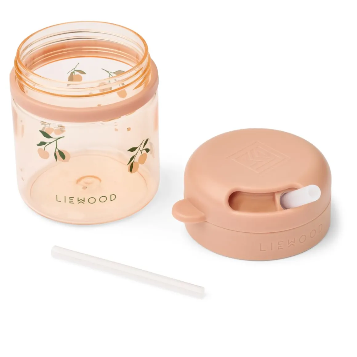 Gobelet en tritan avec paille PAVIA 280 ml