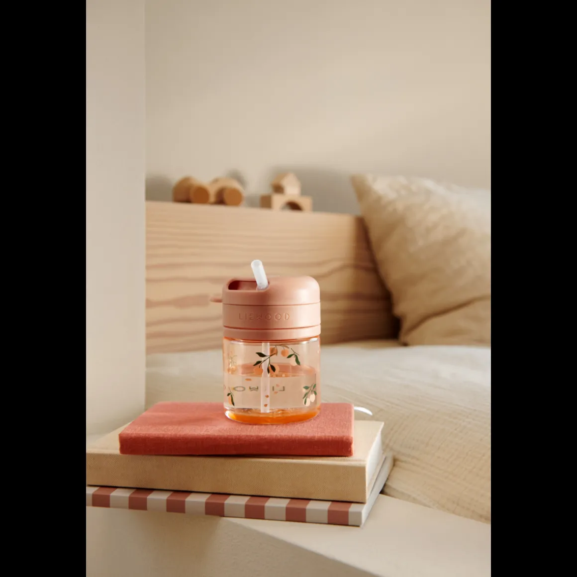 Gobelet en tritan avec paille PAVIA 280 ml