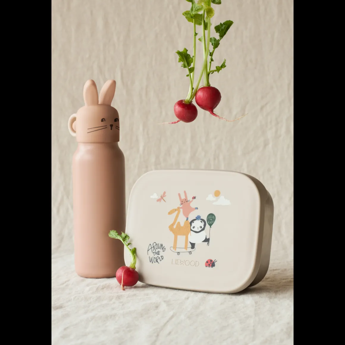 Gourde avec couvercle Lapin FALK 350 ml