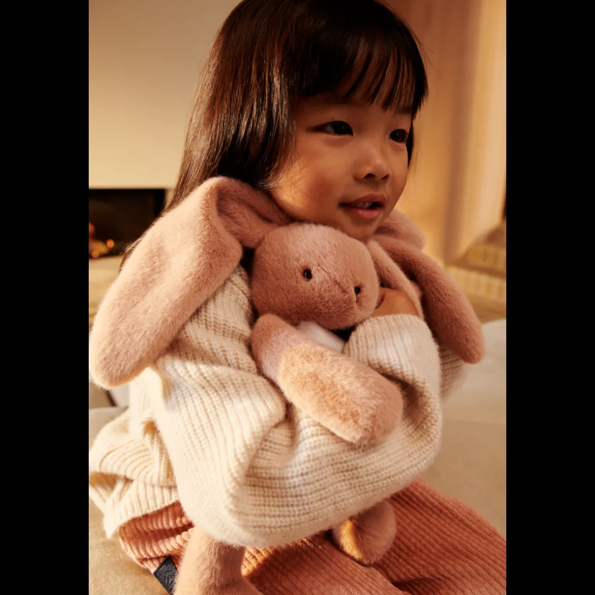 Lapin en peluche Berto