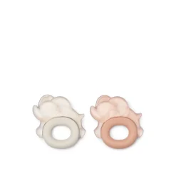 Lot de 2 anneaux de dentition rafraîchissants RITA Elephant