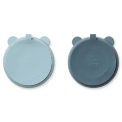 Lot de 2 assiettes à compartiment Stacy