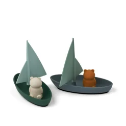 Lot de 2 bateaux-jouets Ensley