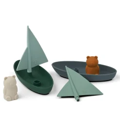 Lot de 2 bateaux-jouets Ensley