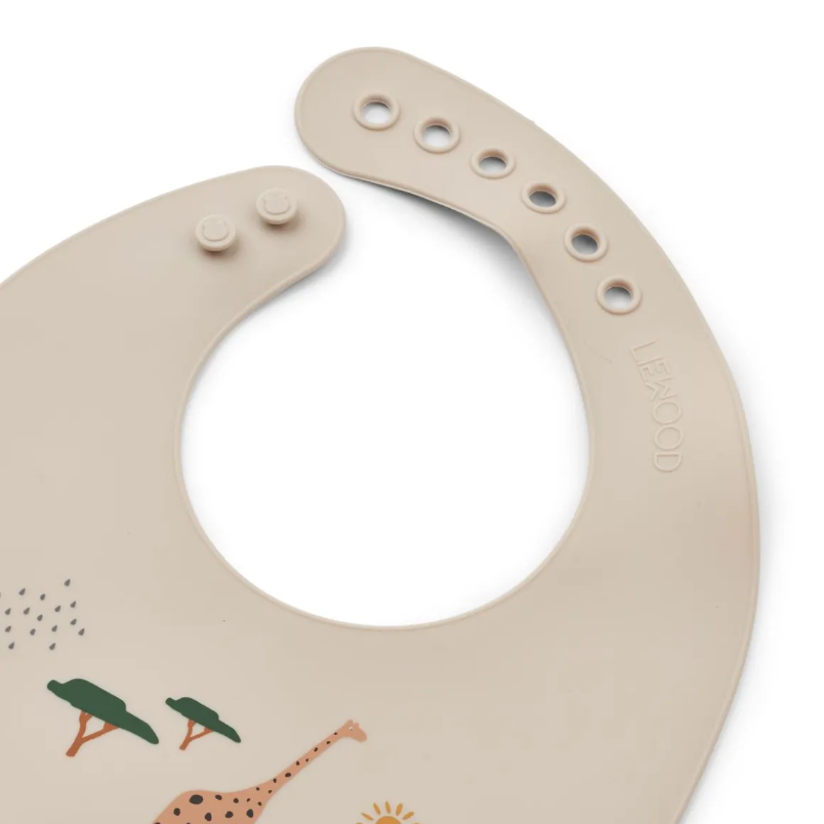 Lot de 2 bavoirs en silicone Tilda