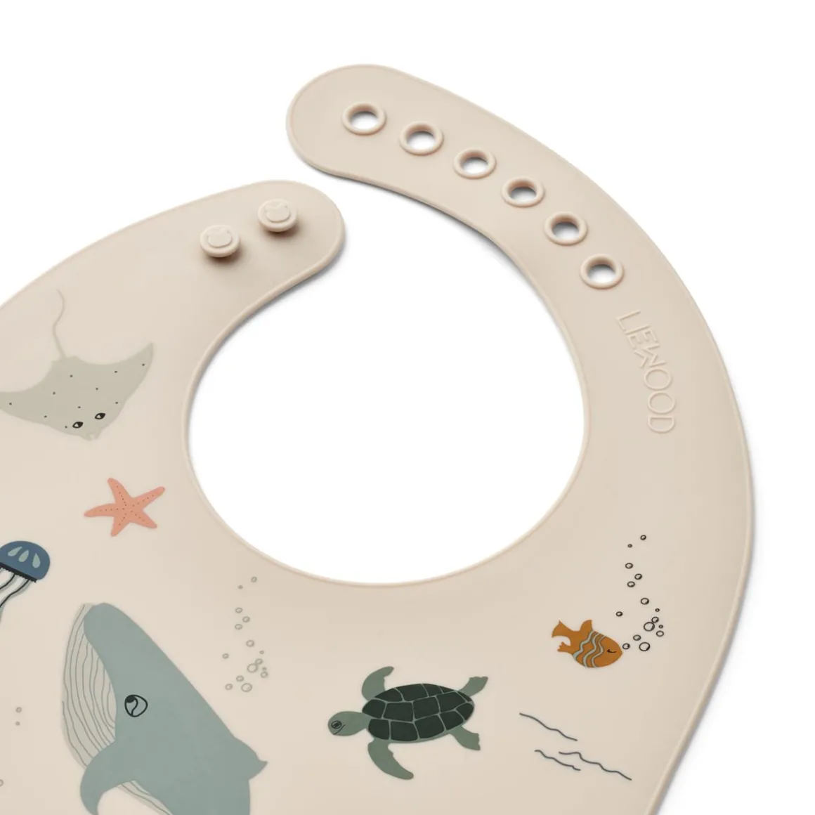 Lot de 2 bavoirs en silicone Tilda