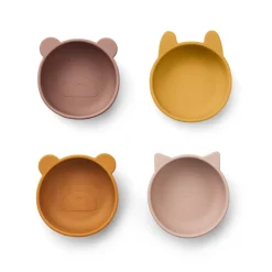 Lot de 4 bols en silicone Iggy
