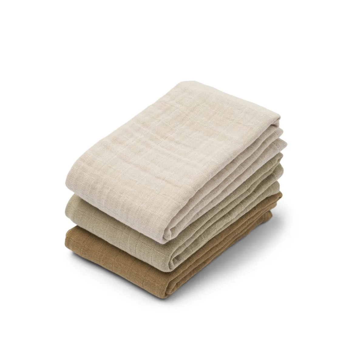 Lot de 3 langes en mousseline Lewis