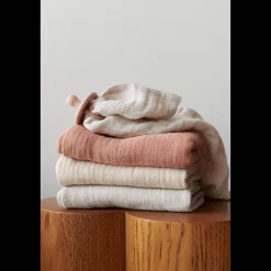 Lot de 3 langes en mousseline Lewis