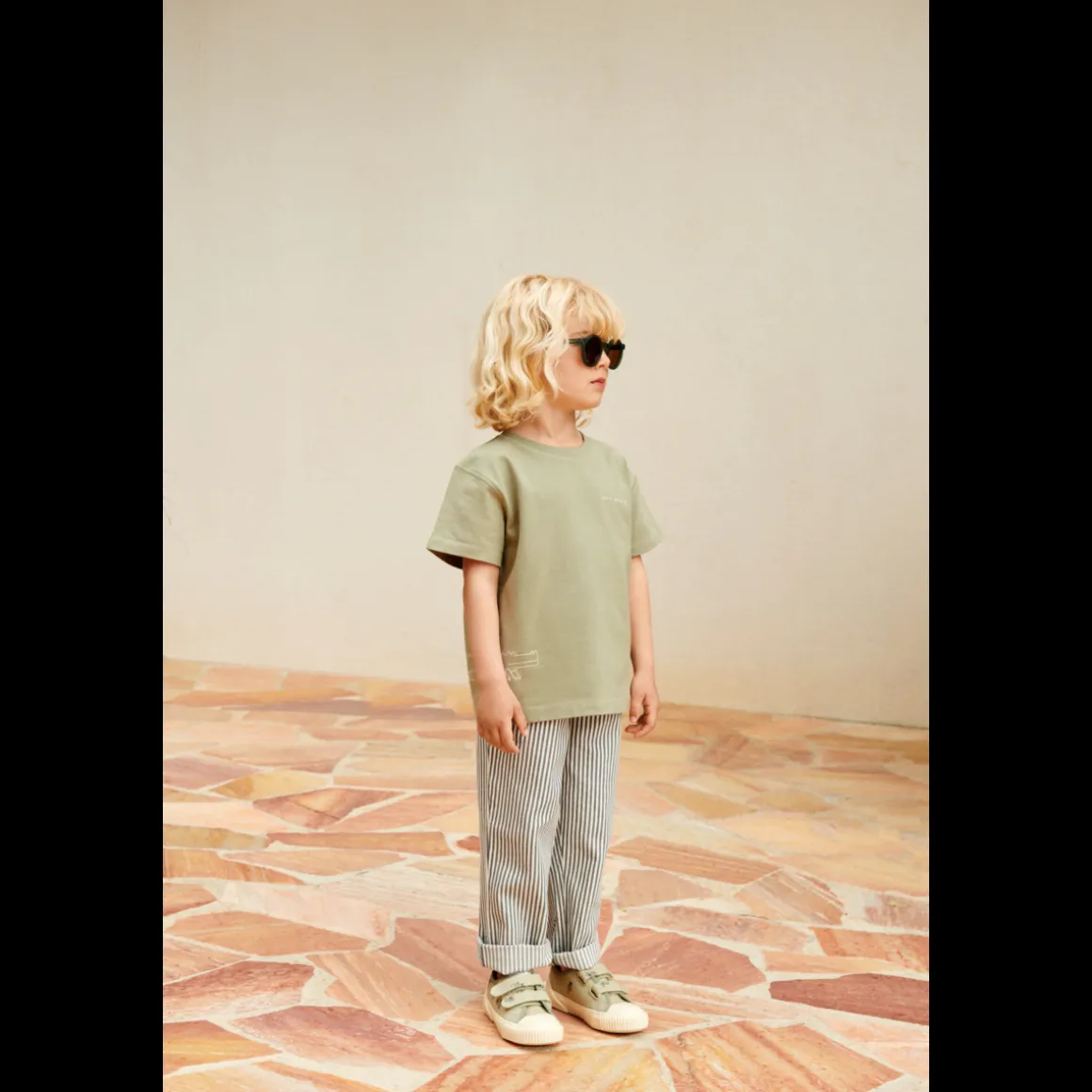 Pantalon En Coton À Rayures Harald