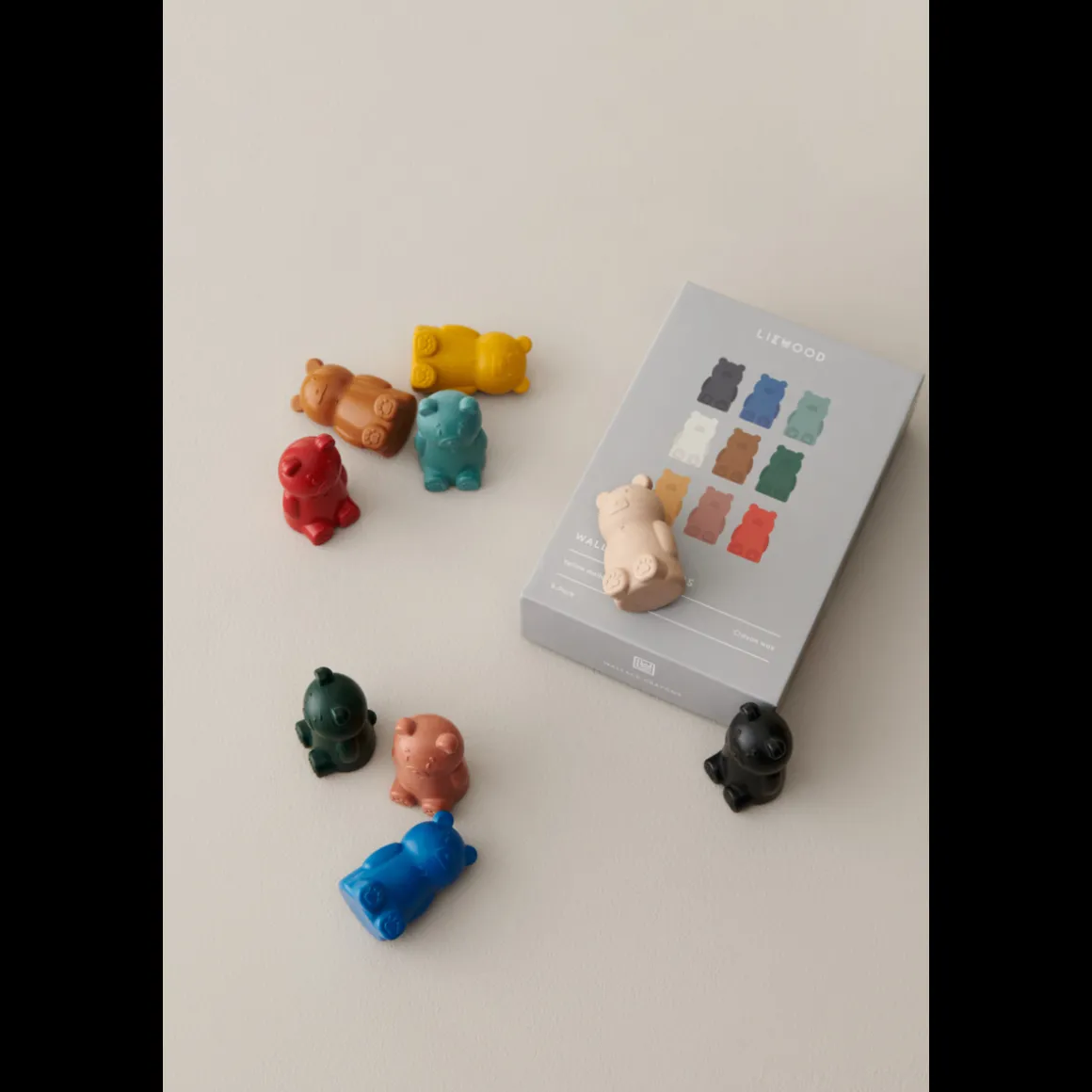 Paquet de 9 crayons de couleur Wallace