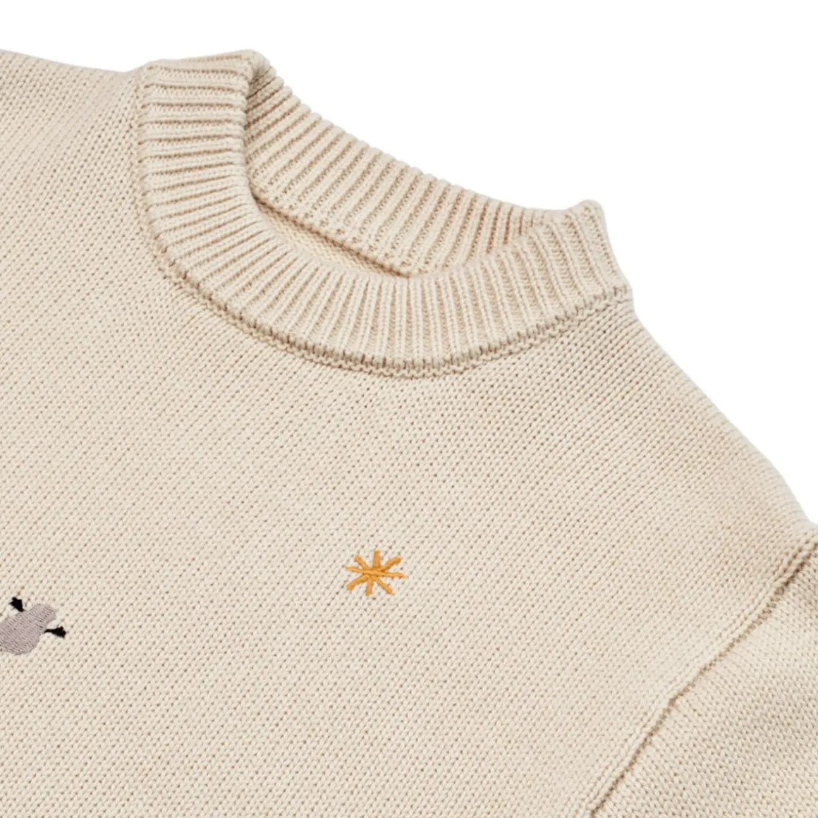 Pull en Maille Brodé ORLAN