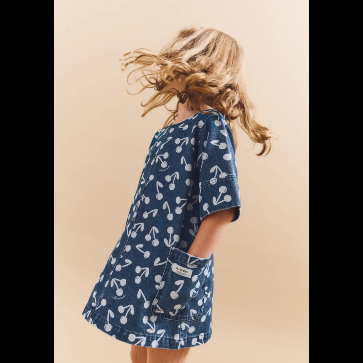 Robe en Jean à Imprimé ANGELICA