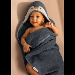 Serviette de Bain à Capuche pour Bébé ALBERT