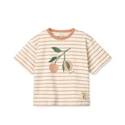 T-shirt à manches courtes rayé TYLER
