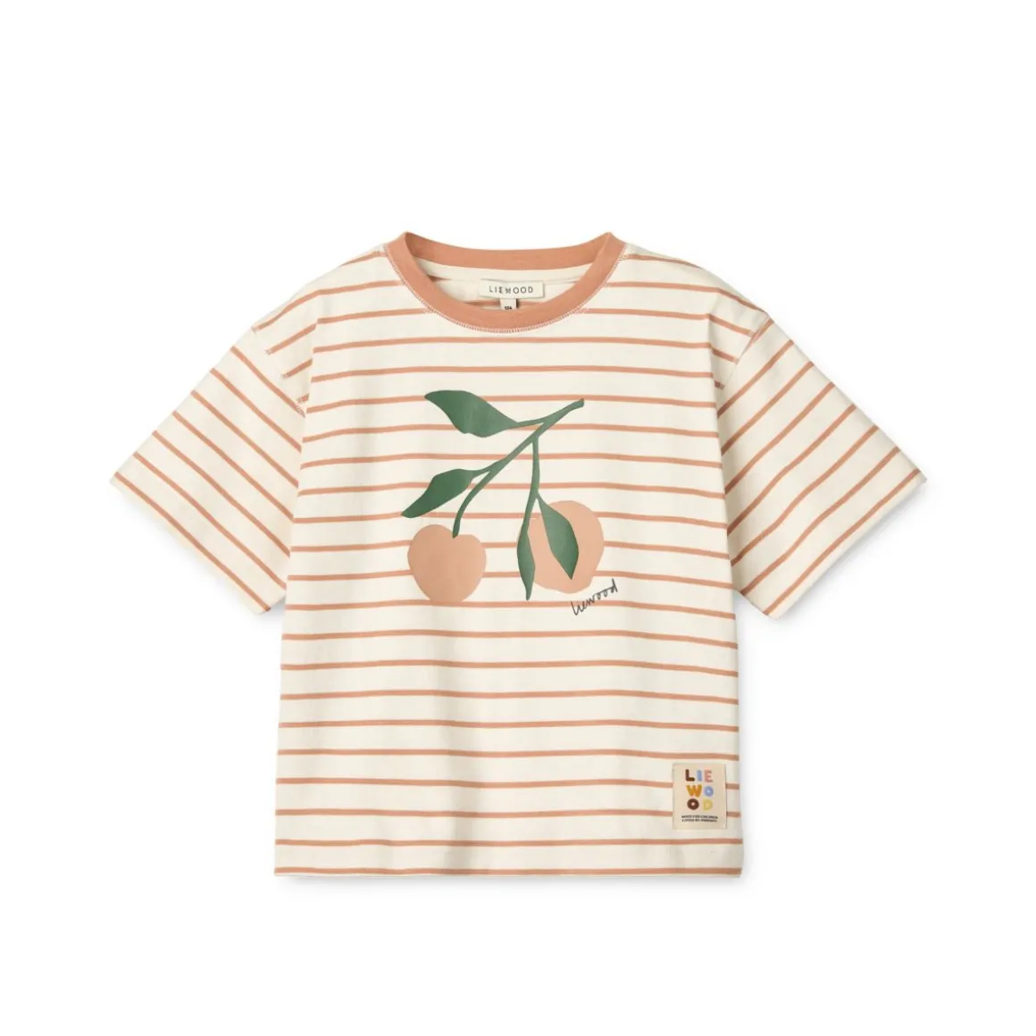 T-shirt à manches courtes rayé TYLER